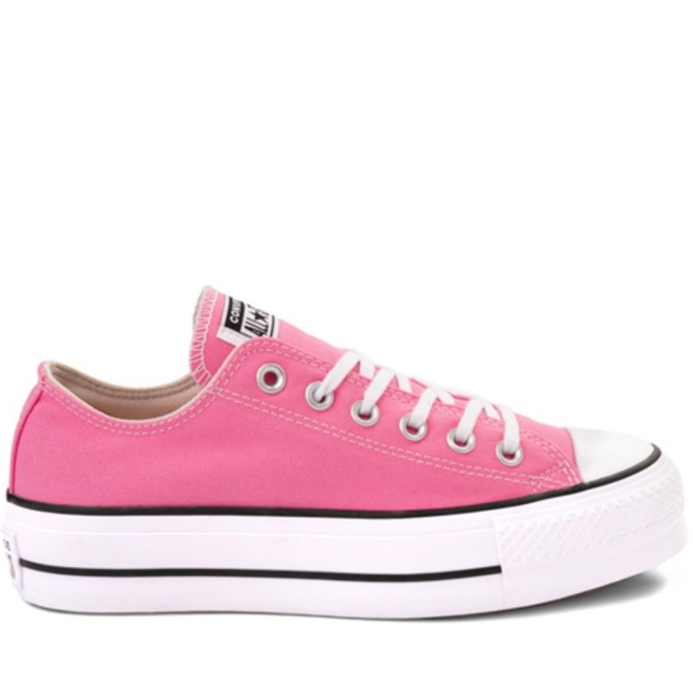 Converse Women's Pink Platform Sneakers